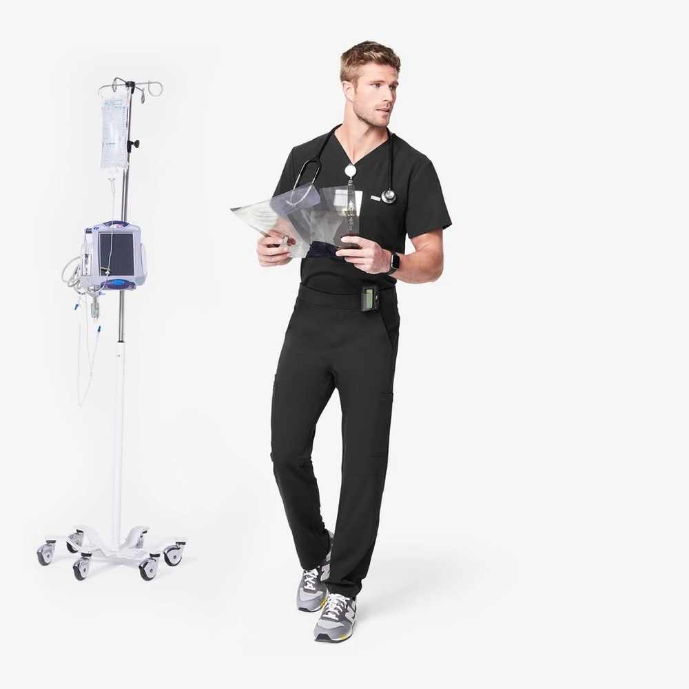 Axim™ Cargo Scrub Pants - Black - Medium and XS